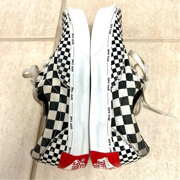 VANS Era 'Checkerboard Disarray' sneakers women’s size 7.5 platform - Picture 7 of 8